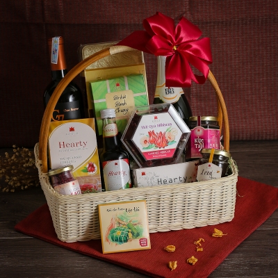 Giỏ quà Hạnh Phúc 08 Giỏ quà Hạnh Phúc 08