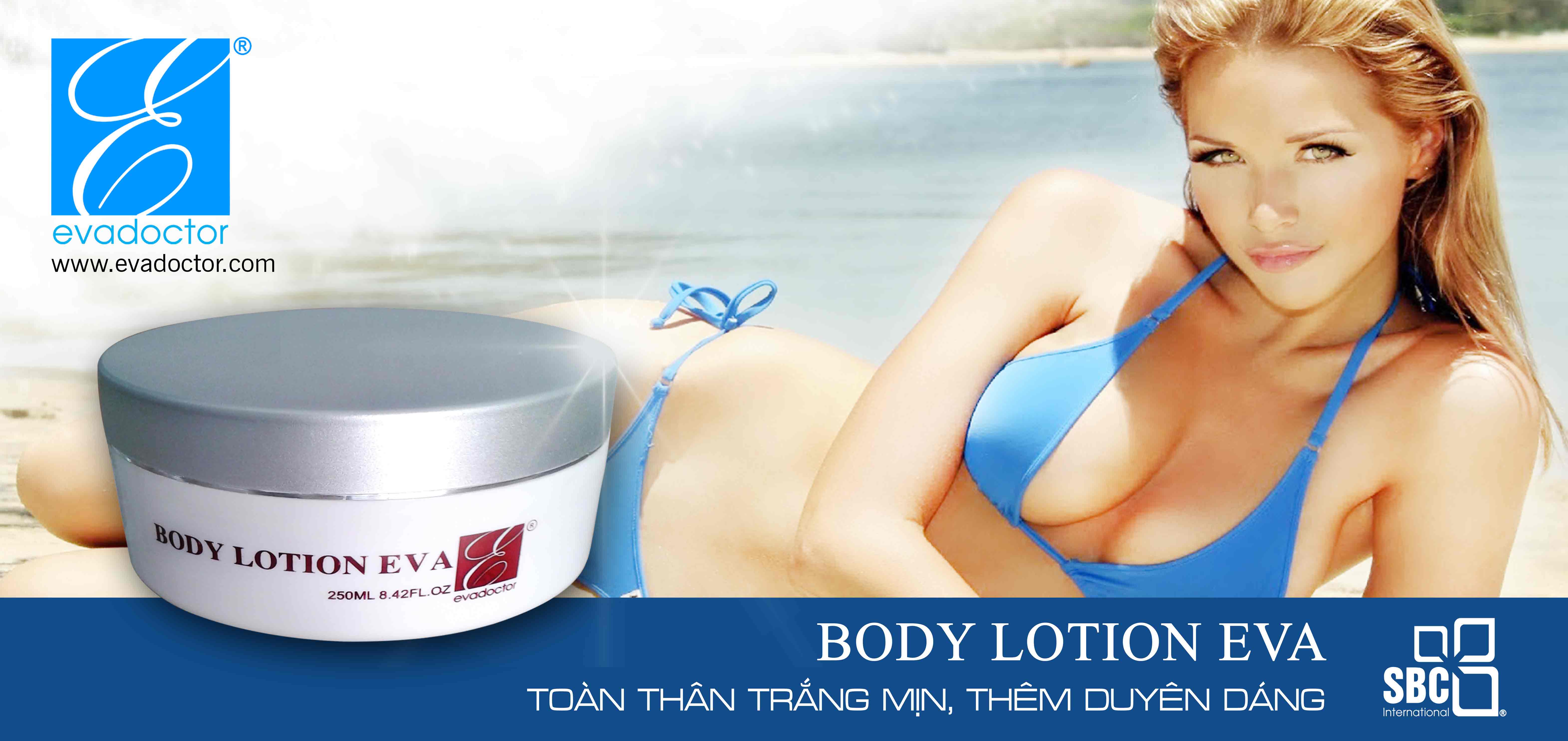 Kem dưỡng da toàn thân Body Lotion Eva Kem dưỡng da toàn thân Body Lotion Eva