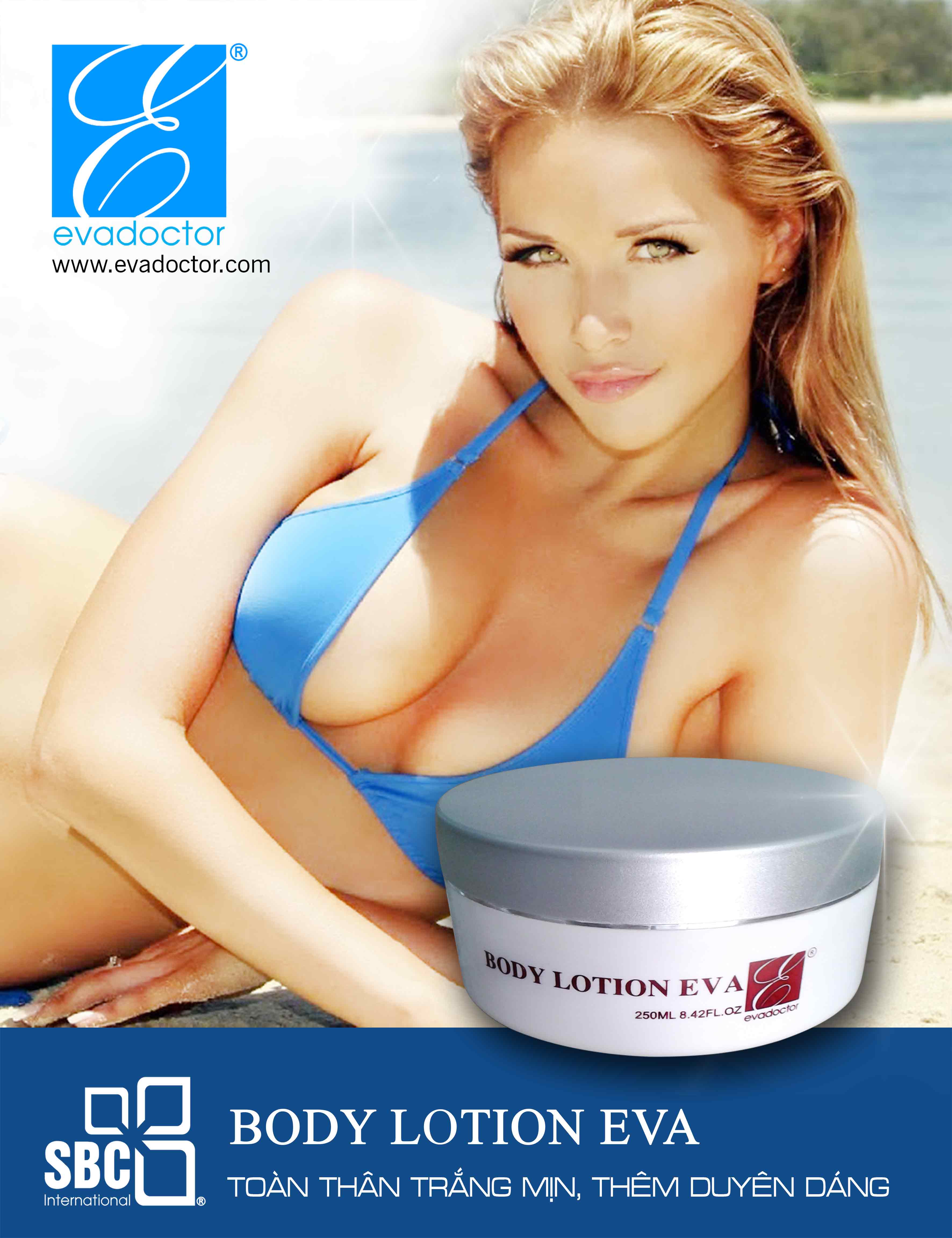 Kem dưỡng da toàn thân Body Lotion Eva Kem dưỡng da toàn thân Body Lotion Eva