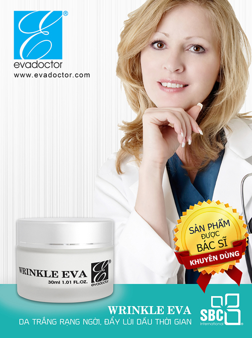 Dưỡng trắng da ngăn ngừa lão hóa WRINKLE EVA - Eva Doctor Dưỡng trắng da ngăn ngừa lão hóa WRINKLE EVA - Eva Doctor