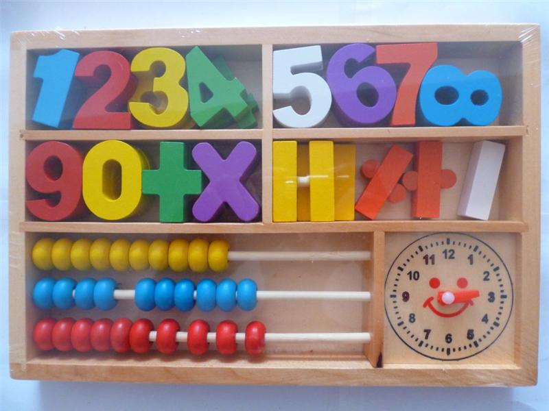 Bảng tính đa năng bằng gỗ cho bé Bảng tính đa năng bằng gỗ cho bé