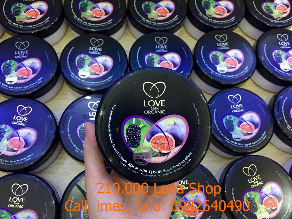 Kem nở ngực Love 2mix Organic chính hãng của Nga Kem nở ngực Love 2mix Organic chính hãng của Nga