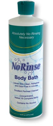 Sữa tắm khô No Rinse Mỹ cho phụ nữ sau sinh Sữa tắm khô No Rinse Mỹ cho phụ nữ sau sinh