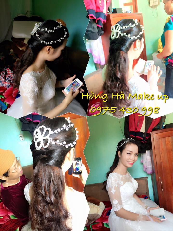 Trang điểm make up cô dâu, dự tiệc, ngoại cảnh tại nhà Nghệ An Trang điểm make up cô dâu, dự tiệc, ngoại cảnh tại nhà Nghệ An