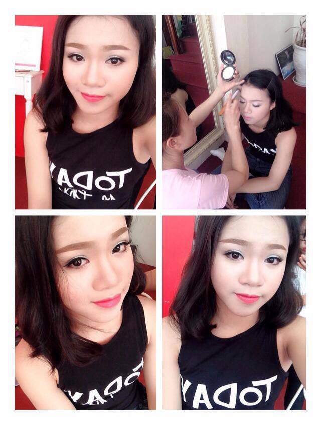 Trang điểm make up cô dâu, dự tiệc, ngoại cảnh tại nhà Nghệ An Trang điểm make up cô dâu, dự tiệc, ngoại cảnh tại nhà Nghệ An