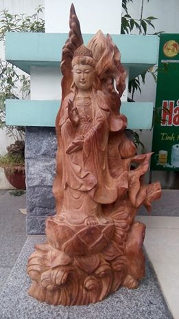 Tượng gỗ quý, tượng Dilac tam tặc(3 trẻ con)gỗ hương liền khối Tượng gỗ quý, tượng Dilac tam tặc(3 trẻ con)gỗ hương liền khối