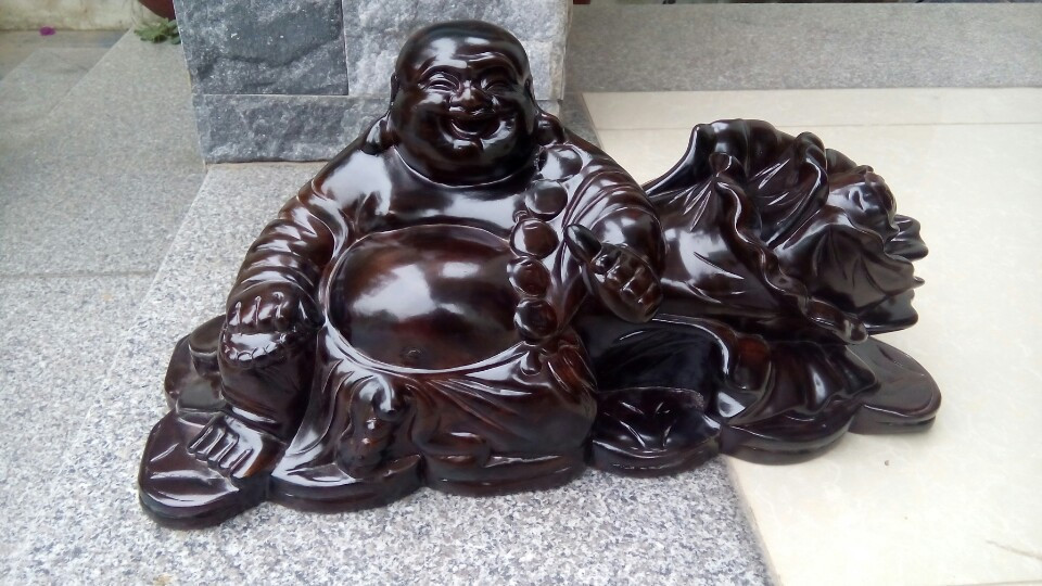 Tượng gỗ quý, tượng Dilac tam tặc(3 trẻ con)gỗ hương liền khối Tượng gỗ quý, tượng Dilac tam tặc(3 trẻ con)gỗ hương liền khối