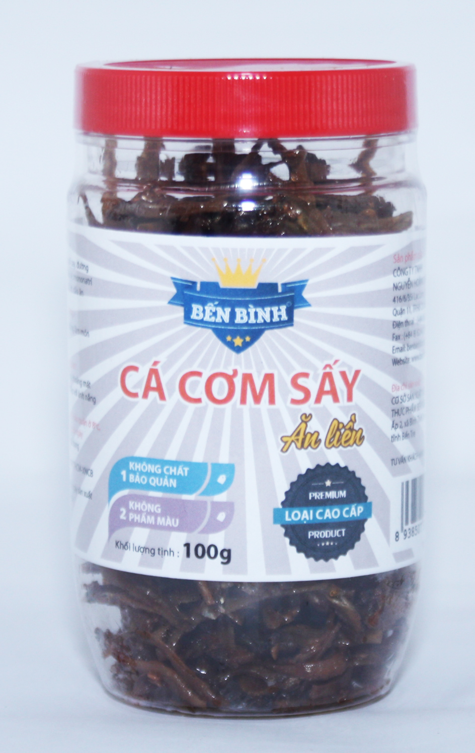 Cá cơm tẩm gia vị loại 100gr 