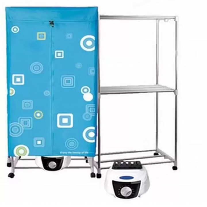 Tủ sấy quần áo Epzone H-858 (loại điều khiển từ xa) (Light blue) Tủ sấy quần áo Epzone H-858 (loại điều khiển từ xa) (Light blue)