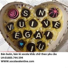 Hộp Socola valentine Bỉ 2015