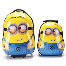 Bộ vali kéo và balo trẻ em hình Minions Cuties