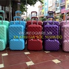 vali nhựa KITTY, KIM CƯƠNG đồng giá 1.650k