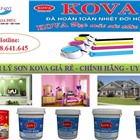 Sơn kova giá rẻ, mua sơn kova cho dự án giá rẻ tại TPHCM, Vũng tàu