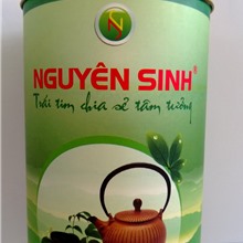 Lon trà xanh nguyên sinh truyền thống 100gr