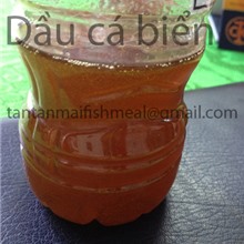 Dầu cá biển nguyên chất.