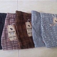 quần short sọc kaki nam