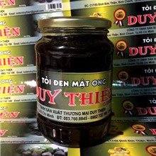 Tỏi đen Mật ong Duy Thiện - hũ thủy tinh - 900 gram