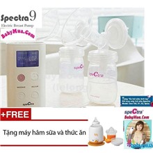 Máy hút sữa Spectra 9S | Tặng Áo hút sữa rảnh tay Spectra, Bảo hành chính hãng 12 tháng - Babymua.com