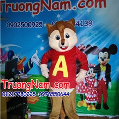 Nhận may Mascot Sóc Chuột giá rẻ