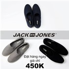 Giày vải nam dáng slip on jack and jones giá rẻ hà nội