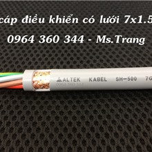 Cáp điện điều khiển có lưới chống nhiễu Altek Kabel của Đức