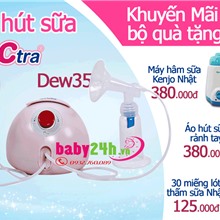 Nhận ngay Quà tặng cho mẹ khi mua Máy hút sữa Spectra Dew 350 tại shop Baby24h.vn