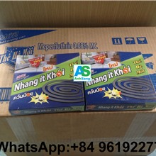 Cuộn nhang đuổi muỗi được sản xuất ở Vietnam (Mosquito repellent incense coil)