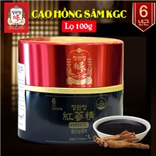 Cao hồng sâm chính phủ KGC Hàn Quốc 6 năm tuổi lọ 100g KG50