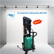 Xe nâng bán tự động hiệu Mitsulift model SES15/30